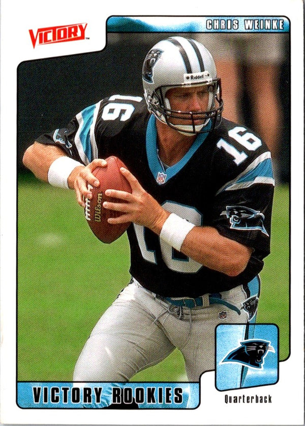 2001 Upper Deck Victory Chris Weinke #380 Rookie