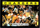 1985 Topps San Diego Chargers