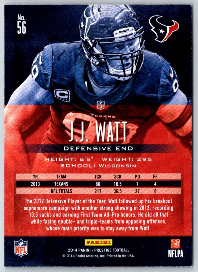 2014 Panini Prestige J.J. Watt