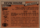 1981 Topps Kevin House