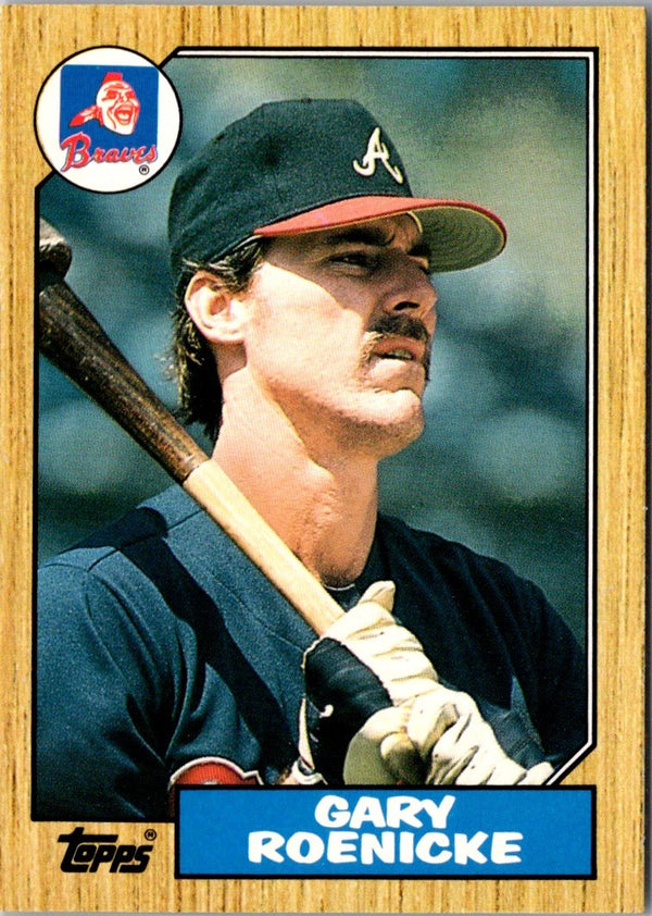 1987 Topps Traded Gary Roenicke #105T