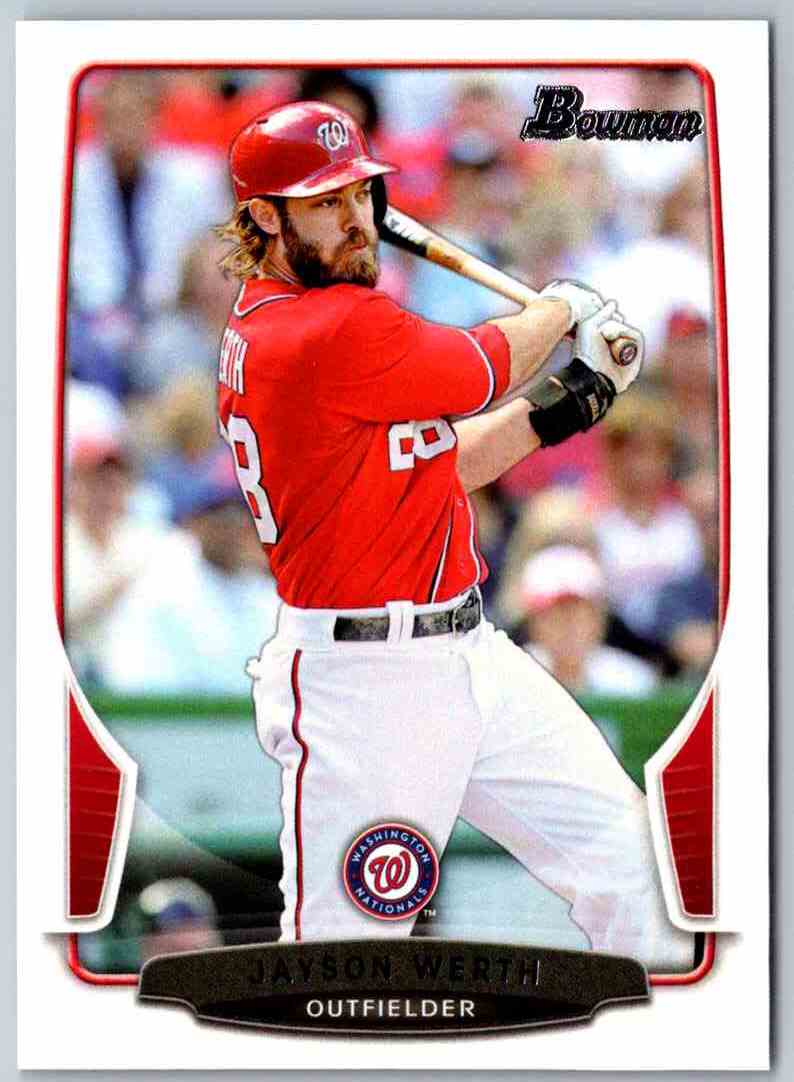 2013 Bowman Jayson Werth