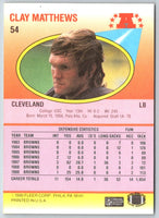 1990 Fleer Clay Matthews #54