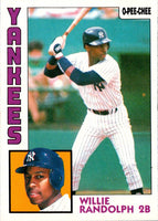 1984 O-Pee-Chee Willie Randolph #360