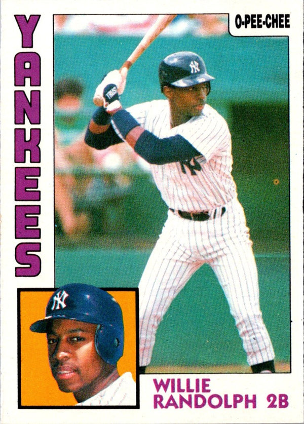 1984 O-Pee-Chee Willie Randolph #360
