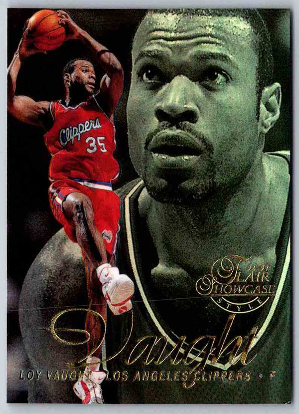 1996 Flair Loy Vaught #66