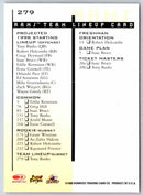 1998 Leaf Rookies And Stars Tony Banks