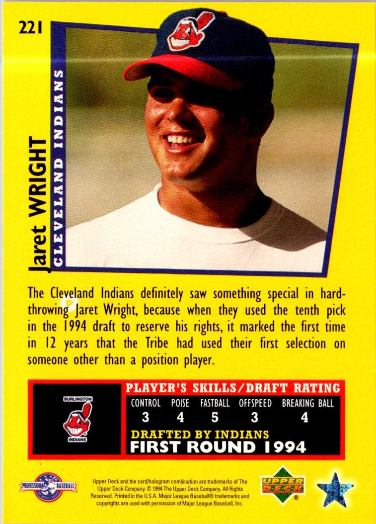 1995 Upper Deck Minors Jaret Wright
