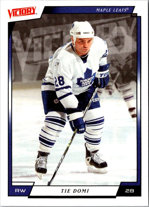 2006 Upper Deck Victory Tie Domi #182