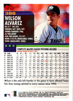 2000 Topps Wilson Alvarez #386