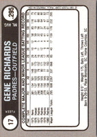 1981 Fleer Star Stickers Gene Richards #17