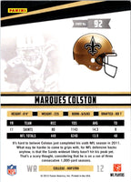 2012 Panini Rookies & Stars Marques Colston #92