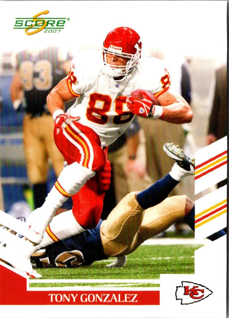 2007 Score Tony Gonzalez