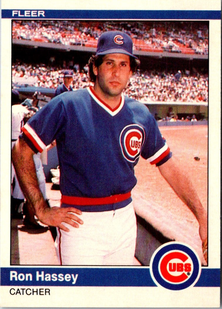 1984 Fleer Update Ron Hassey