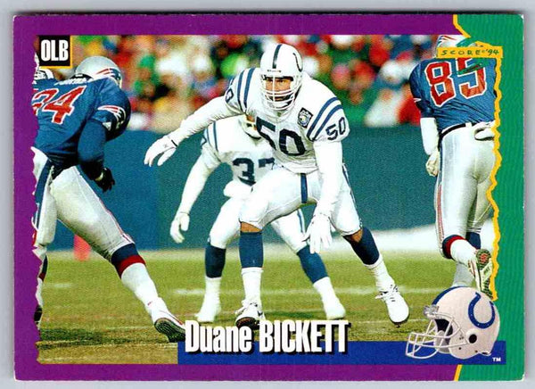 1994 Score Duane Bickett #172