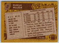 1986 Topps Marcus Allen #62