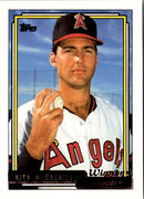 1992 Topps Kirk McCaskill