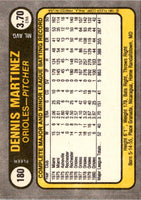 1981 Fleer Dennis Martinez #180 NM-MT+