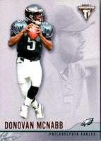 2001 Pacific Titanium Premiere Date Donovan McNabb #101