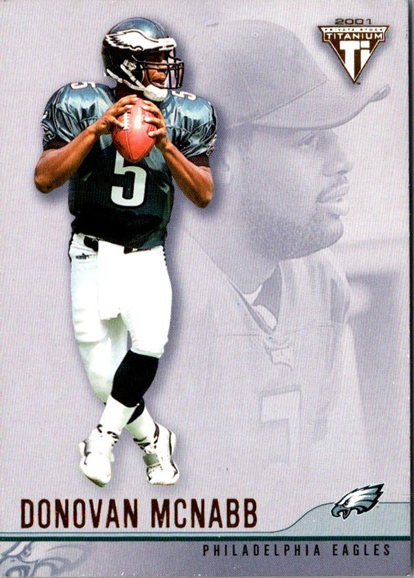 2001 Pacific Titanium Premiere Date Donovan McNabb #101