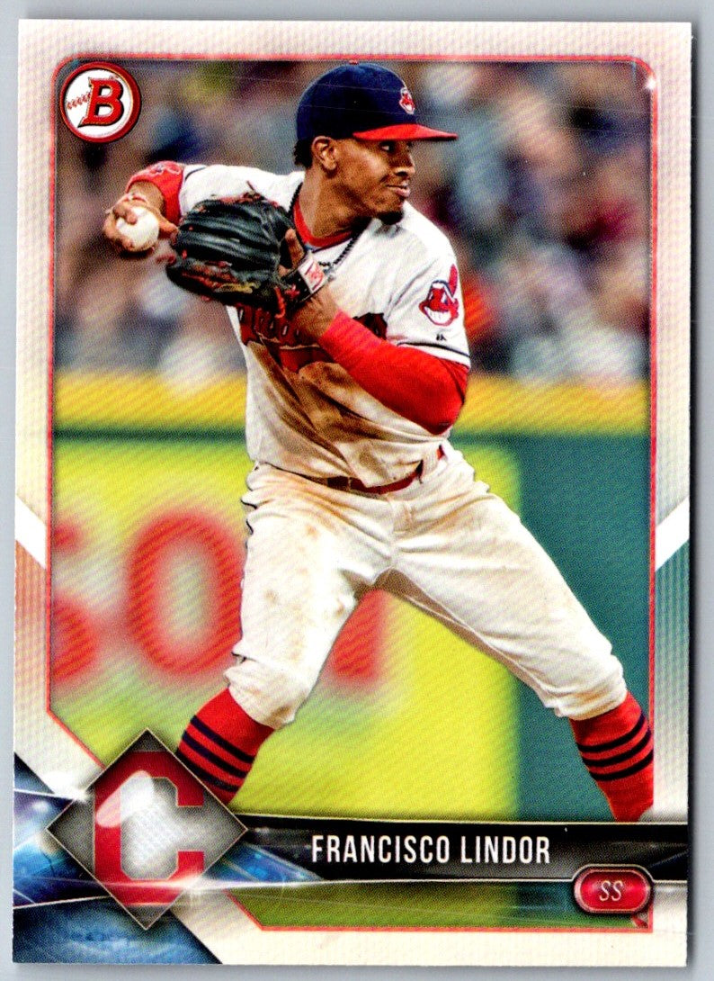 2018 Bowman Francisco Lindor