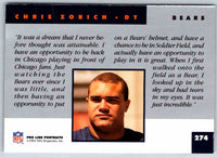 1991 ProLine Chris Zorich #274