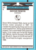 1987 Donruss The Rookies Devon White #8