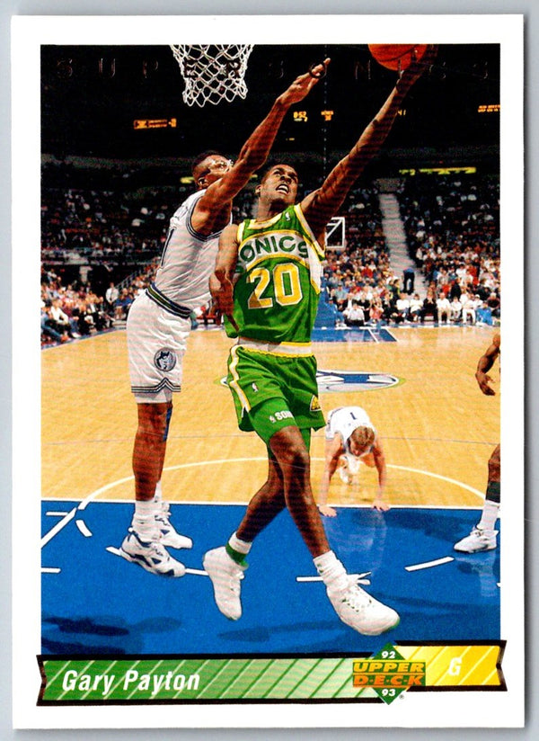 1992 Upper Deck Gary Payton #158