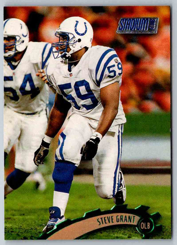 1997 Topps Stadium Club Football Steve Grant #271