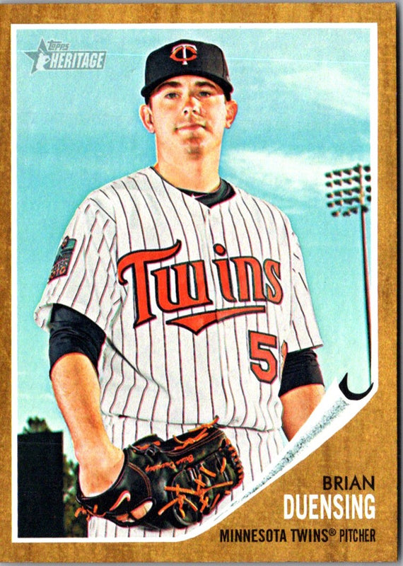 2011 Topps Heritage Brian Duensing #124
