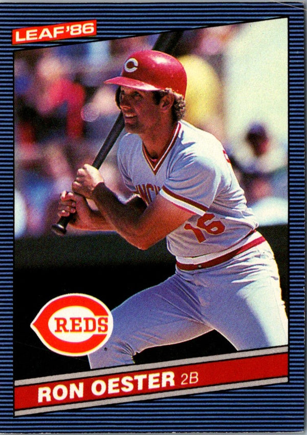 1986 Leaf Ron Oester #78