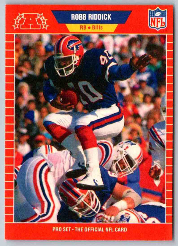 1989 NFL Proset Robb Riddick #444