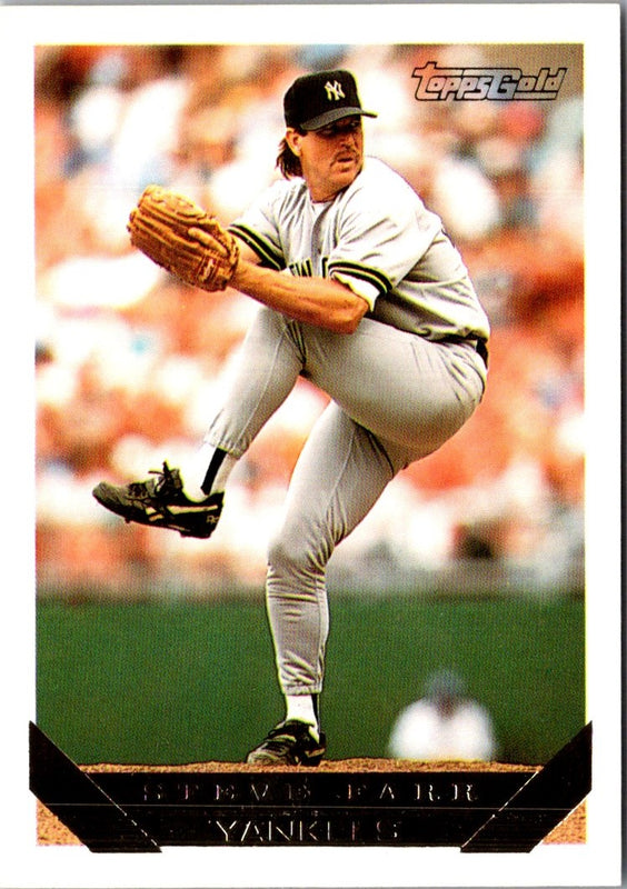 1993 Topps Gold Steve Farr #717