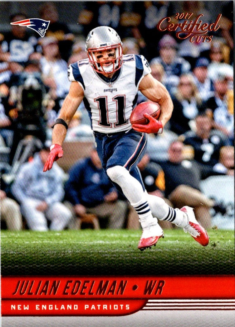 2017 Donruss Certified Cuts Julian Edelman