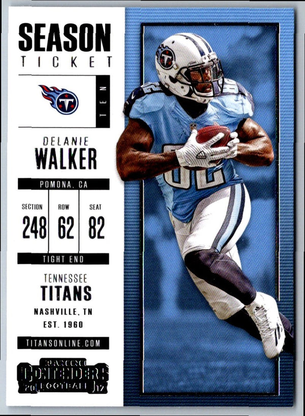 2017 Panini Contenders Delanie Walker #24