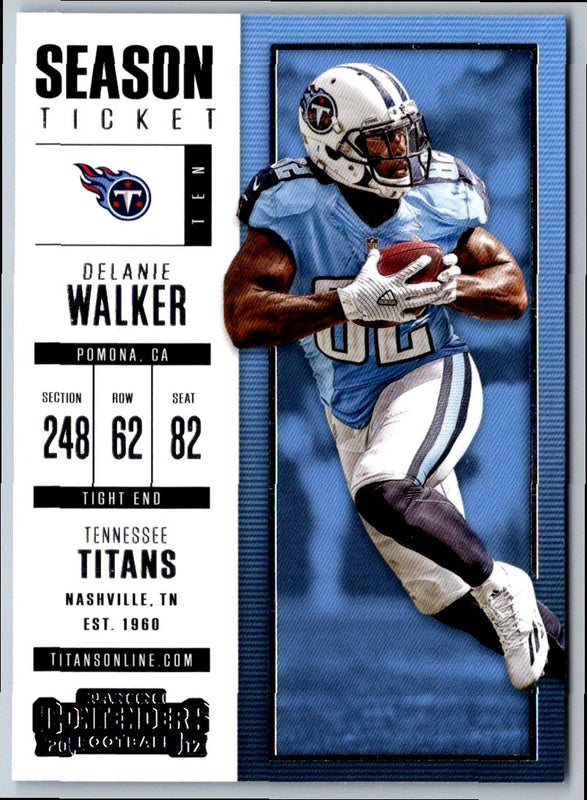 2017 Panini Contenders Delanie Walker #24