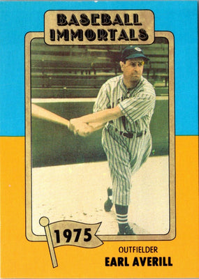 1980 SSPC HOF Earl Averill #147