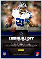 2018 Panini Player of the Day Ezekiel Elliott #10