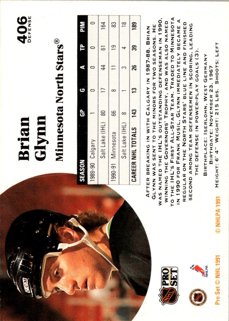 1991 Pro Set Brian Glynn
