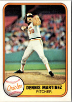 1981 Fleer Dennis Martinez #180 NM-MT+
