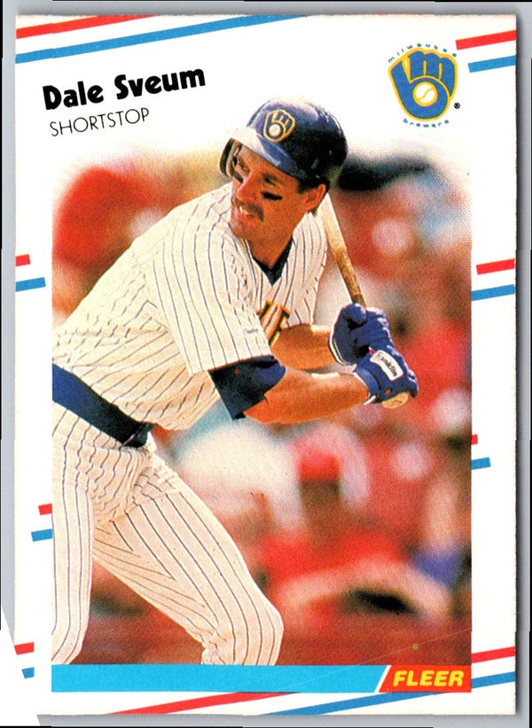 1988 Fleer Dale Sveum #176