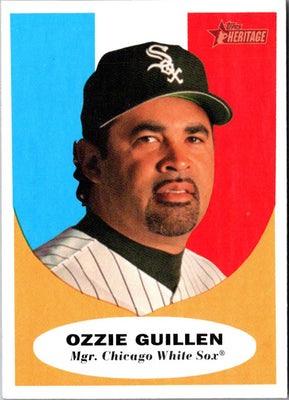 2010 Topps Heritage Ozzie Guillen #132