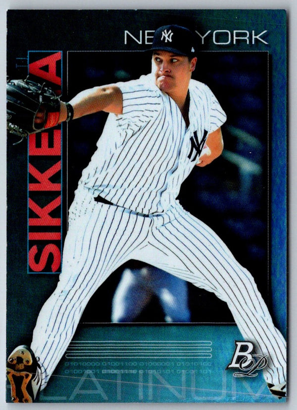 2020 Bowman Platinum Top Prospects T.J. Sikkema #TOP-61