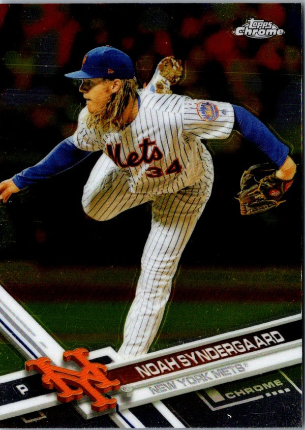 2017 Topps Chrome Noah Syndergaard #103