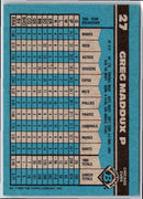 1990 Bowman Greg Maddux