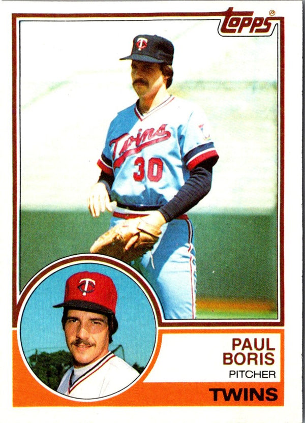 1983 Topps Paul Boris #266 Rookie EX