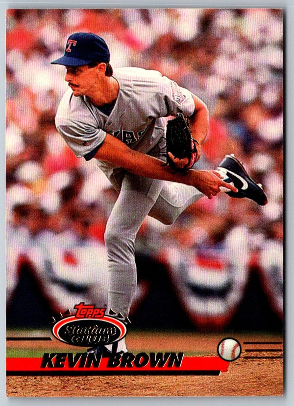 1993 Stadium Club Members Only Kevin Brown #396