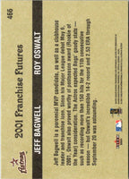 2001 Fleer Platinum Jeff Bagwell/Roy Oswalt #466