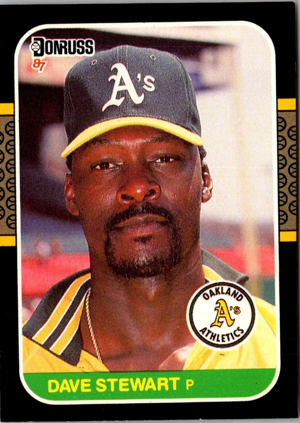 1987 Donruss Dave Stewart #648