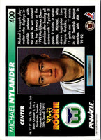 1992 Pinnacle Michael Nylander #400 Rookie
